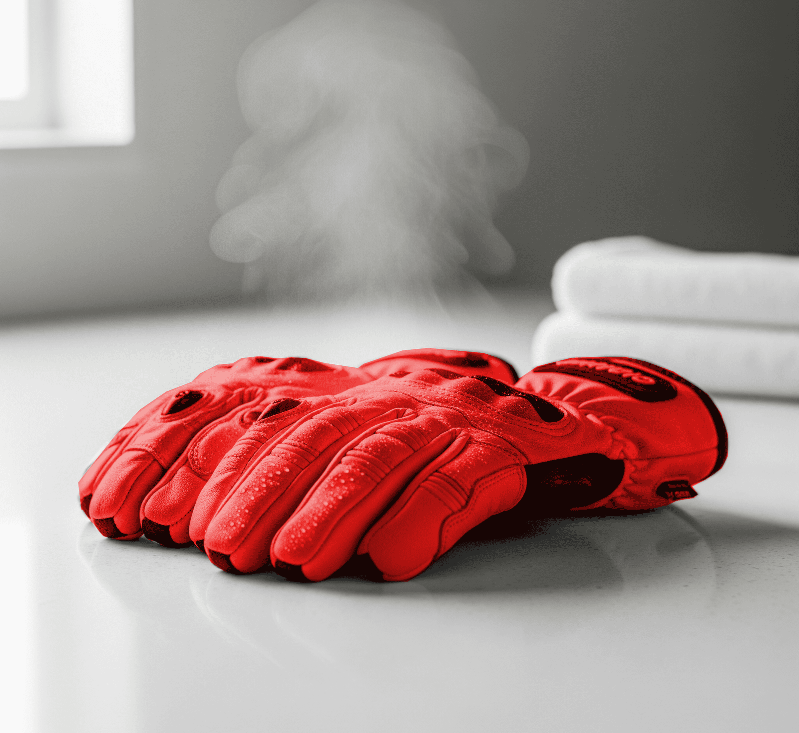 un par de guantes de moto con mal olor - cómo quitar el mar olor de los Guantes de Moto
